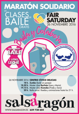 Cartel solidario Fair Saturday