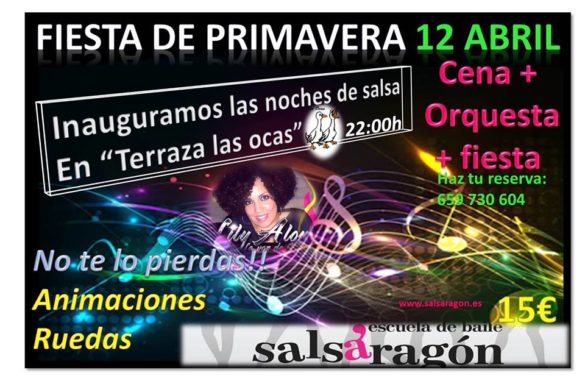 las ocas fiesta dle 12 de ABRIL